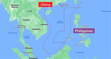 philippines china disputed area